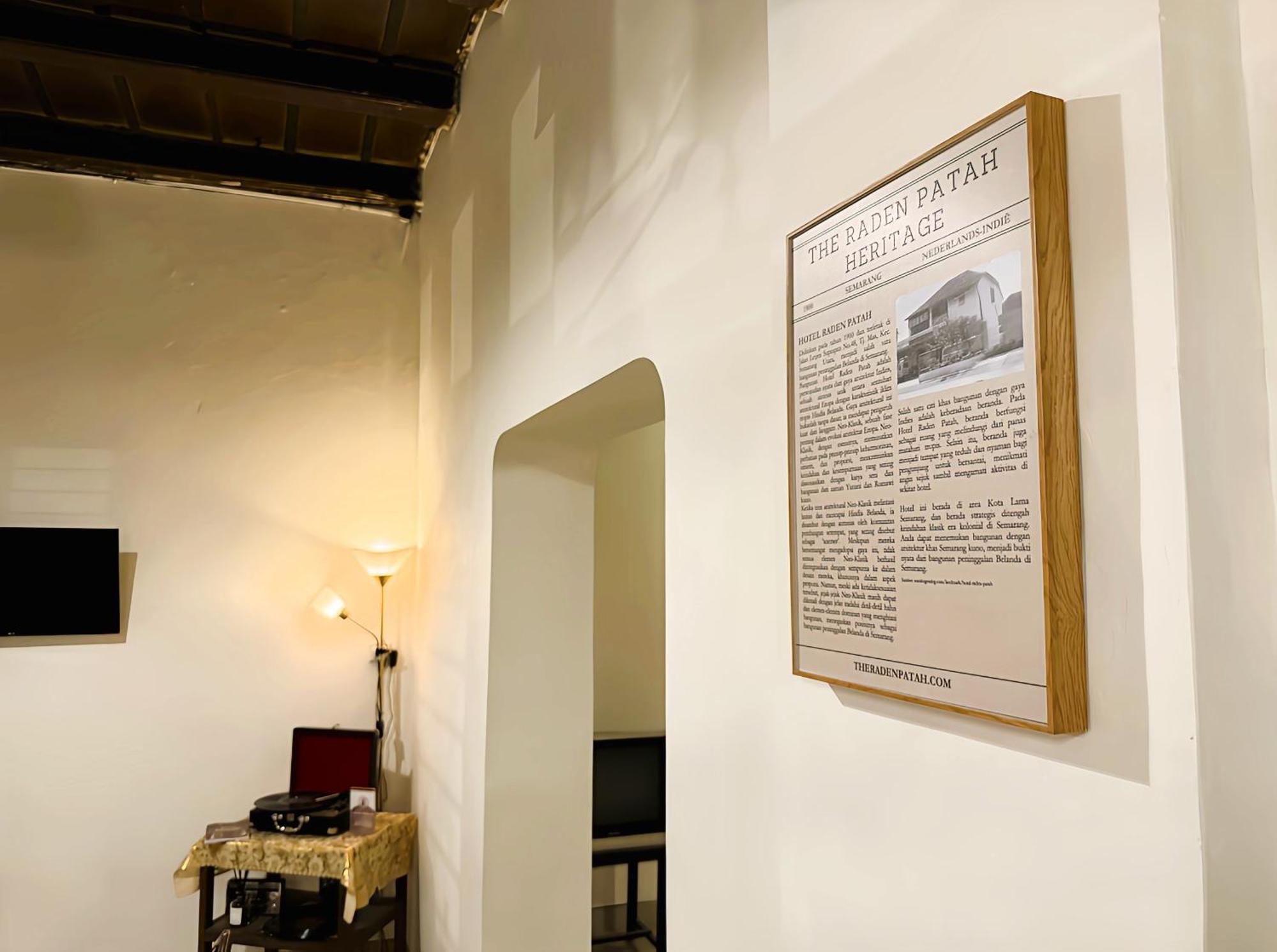 The Raden Patah Heritage Kota Lama Semarang Buitenkant foto